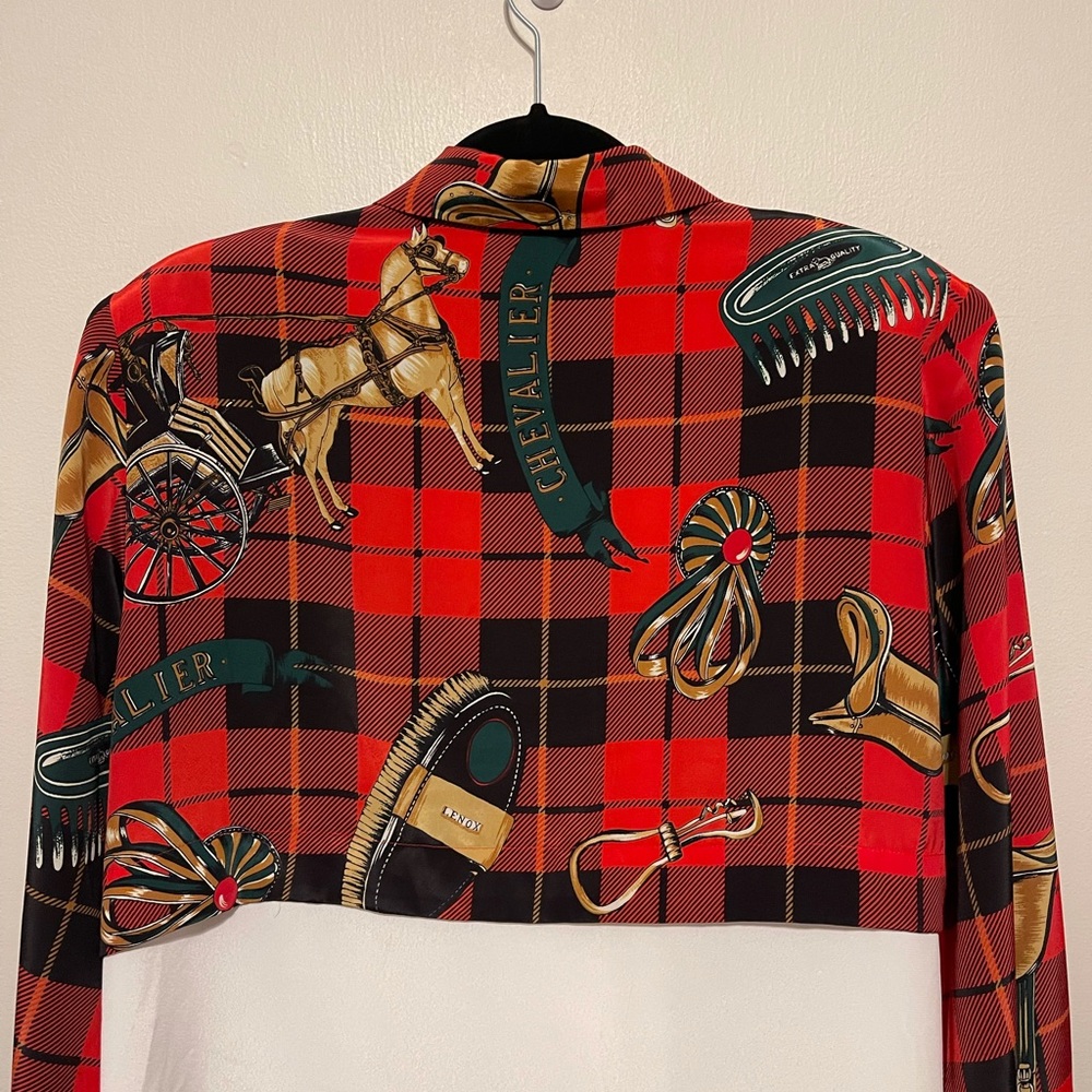 Jordan Vintage Button Up Equestrian Shirt - Picture 7 of 8